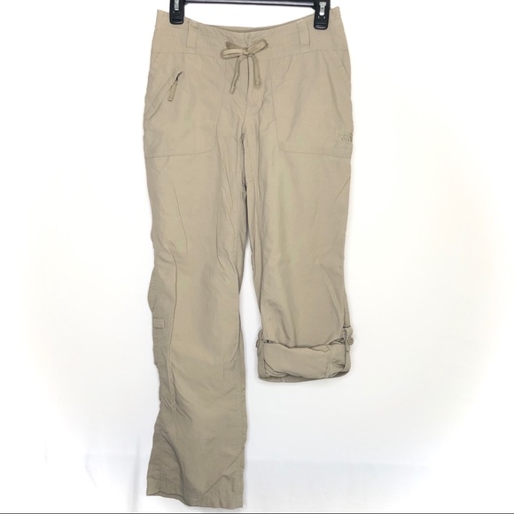 The north face stowable tan hiking pants/0 - Picture 4 of 8